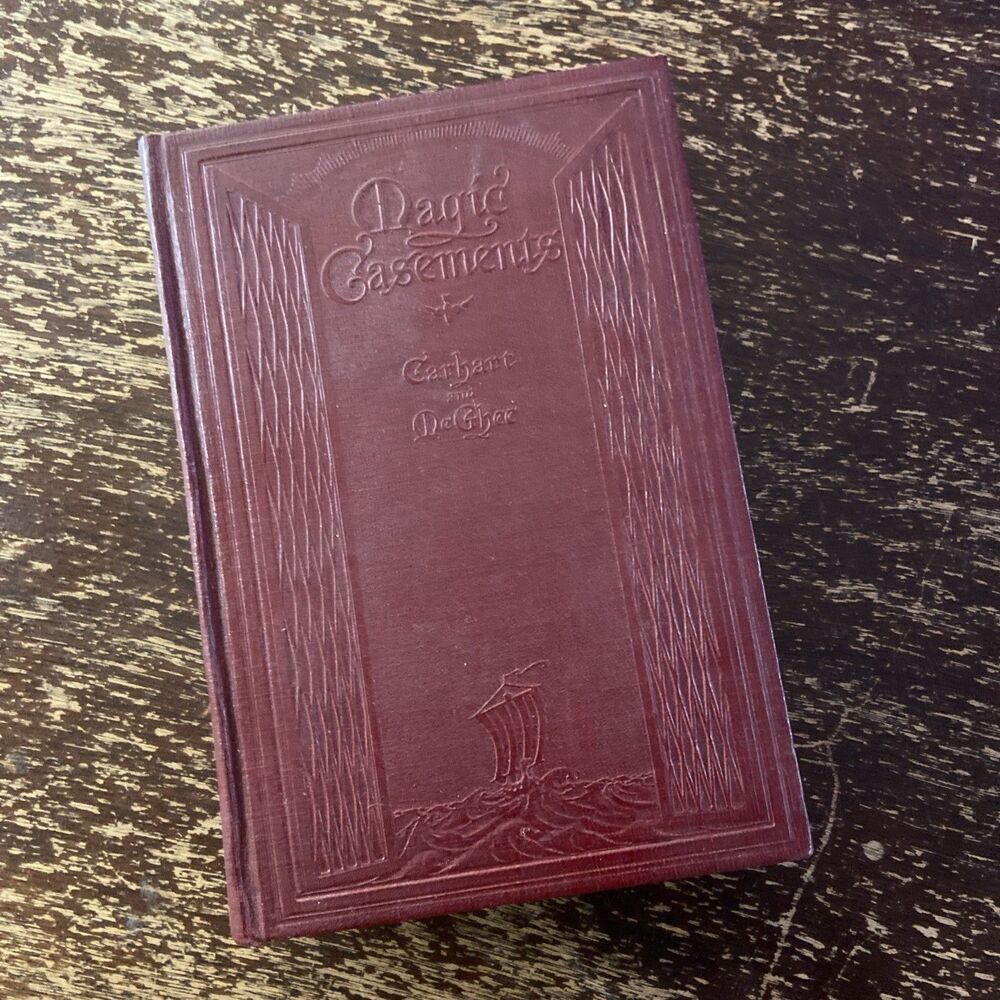 1937 Magic Casements Carhart McGhee Macmillan Poetry Anthology Hardcover